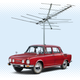 Image for article titled Why Cars Don't Have Those Long Antennas Anymore